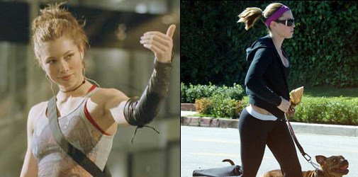 jessica biel workout pics. Jessica Biel has become a