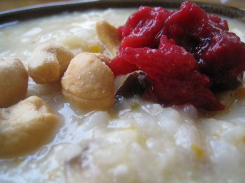 winter congee recipe