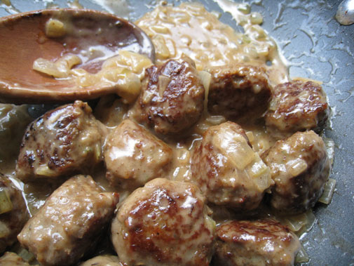 Swedish meatballs are perfect